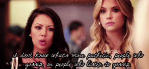 pretty little liars mona gossip quote - Google Search