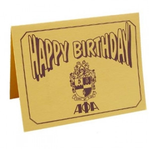 Alpha Phi Alpha Birthday Cake