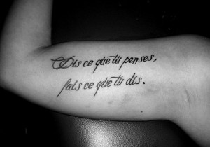 25 Striking Tattoo Quotes For Men