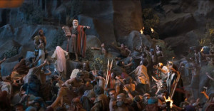 Photo of Charlton Heston as Moses from 