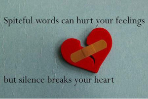 Spiteful Words Can Hurt...