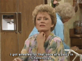 Blanche Devereaux Comedy animated GIF