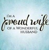 Husband Proud Wife Quotes: I'm a proud wife of a wonderful husband ...