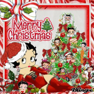 Betty+Boop+Christmas | betty boop merry christmas tags betty christmas ...