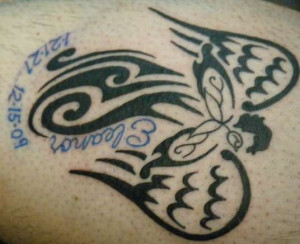 Rest In Peace Grandma Tattoo Designs #1