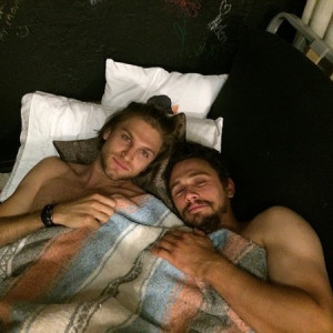 James Franco creepy instagram - james franco bed selfie - day bag ...