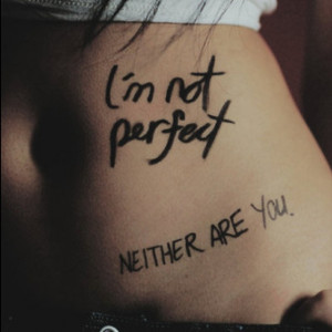 Nobody's perfect