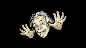 Funny Albert Einstein HD Wallpaper #3396