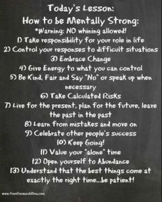 Emotionally Strong Quotes How to be mentally strong