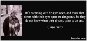 dreaming with his eyes open, and those that dream with their eyes open ...