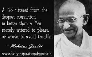 No Uttered Form The Deepest Conviction is better than a Yes merely ...