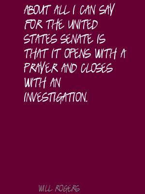 United States Senate quote #1