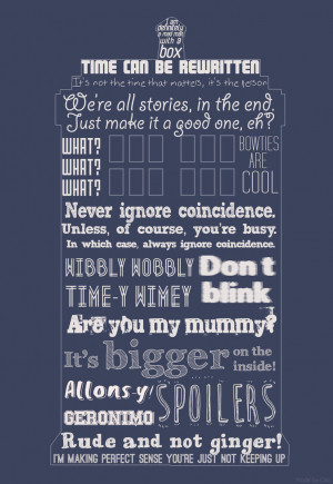 Doctor Who Tardis Quotes by Gizou1994