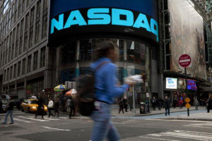 Nasdaq said earlier that trading in shares it lists had been stopped ...