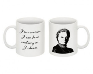 Downton Abbey - Dowager Countess - I'm A Woman - 11 Ounce Coffee Mug ...