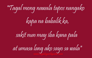 Quotes Tagalog Paasa For Him