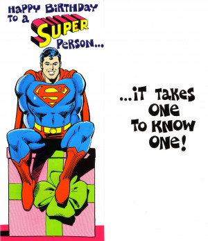 Funny Birthday Cards For Kids Superman and dc greeting cards