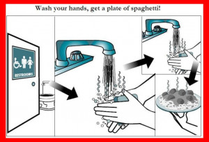 Wash your hands...