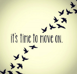 ... , birds, black and white, flying, it',s time to move on, quote, text