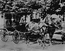 Early mobile library in Washington