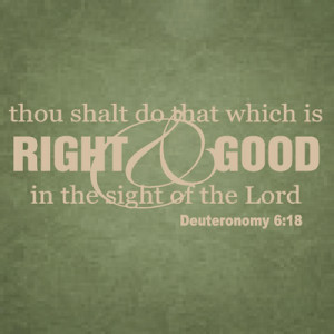 CT017 THOU SHALT DO Christian Wall Quote