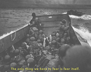 quote by a guy not on this landing craft.