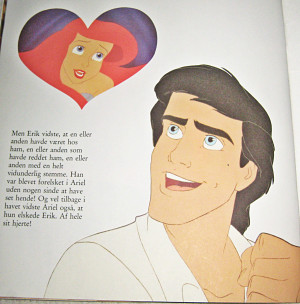 Princess Ariel Little Mermaid Book