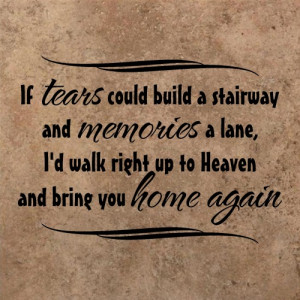 If Tears Could Build A Stairway
