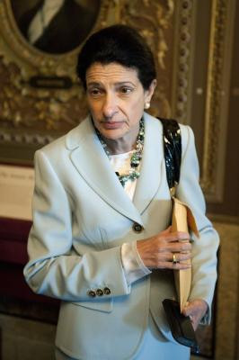 Sen. Olympia Snowe (R-ME) in Washington