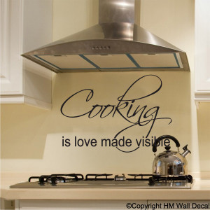 cooking is love made visible