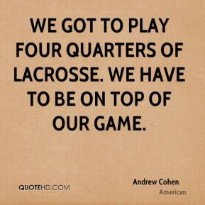 Lacrosse Quotes