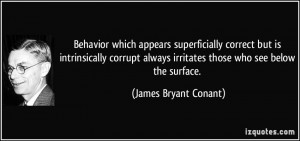 Behavior which appears superficially correct but is intrinsically ...