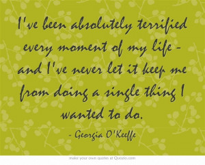 Georgia O'Keeffe Quote