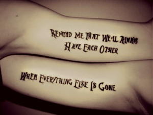Couples Tattoos Quotes