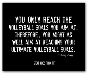 Ultimate Volleyball Goals Print