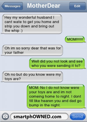... down and bring out the whip :) | MOM!!!!! | Oh im so sorry dear