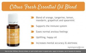 Young Living Citrus Fresh Oil Uses