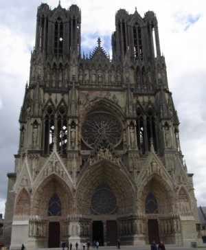 Reims Cathedral Amazing details carved