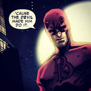 great quote from # daredevil