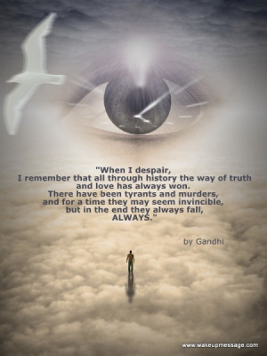 Quote by Gandhi on Truth