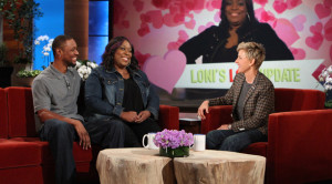 ... had a surprise for Loni today! Meet Loni Love's handsome man, Sam