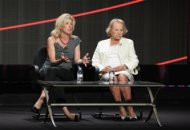Director Rory Kennedy and Ethel Kennedy speak onstage during the HBO ...