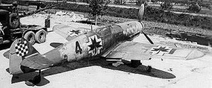 Me 109 G-14 AS of the Croatian Air Force.