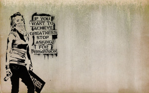 Quotes Graffiti Banksy Slogan Achievements Wide Wallpaper