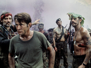 Martin Sheen made his name as Captain Willard in Apocalypse Now.