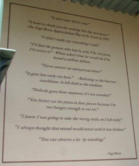 Gotta love that Yogi! 