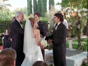 Justin Baldoni and Emily Wedding