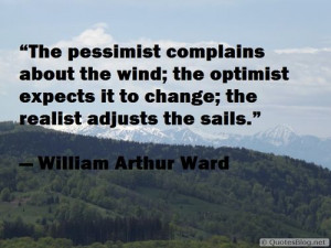 The pessimist, optimist and realist quote on imgfave