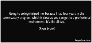 More Ryan Sypek Quotes
