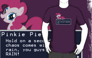 Casteal › Portfolio › My Little Pony Pinkie Pie Quote Shirt
